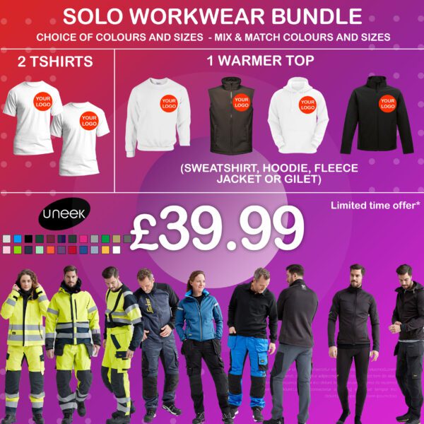 Solo Workwear Bundle (Embroidered)
